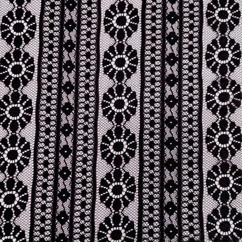 Lace Fabric Chrysanthemum Women's Nylon for Women's Wear Wholesale Sup 7